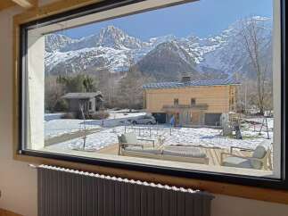 Experience breathtaking mountain views from this stunning property.