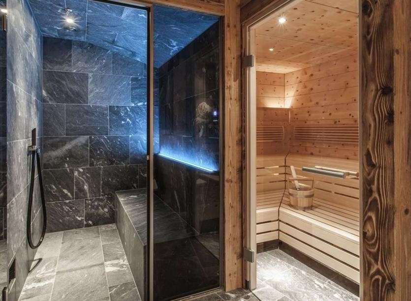 Step into luxury with this stunning spa-like retreat.
