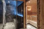 Step into luxury with this stunning spa-like retreat.