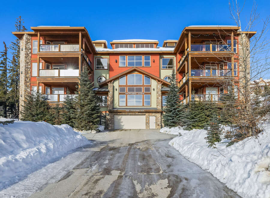 Discover Snowbird Lodge, a stunning property nestled in a winter wonderland.