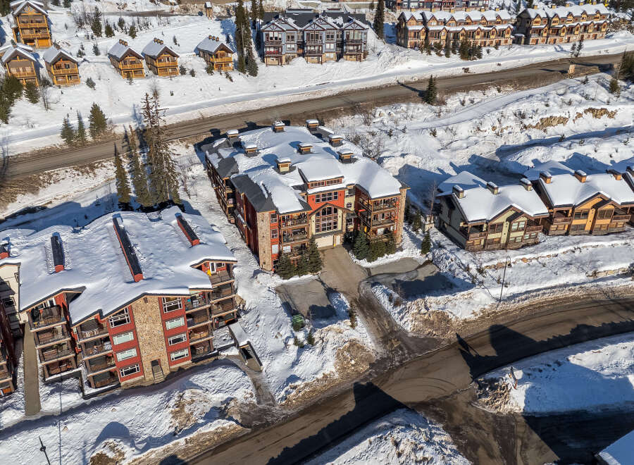 Discover luxury living in this stunning mountain property, perfect for a winter getaway.