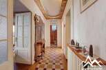 Step into a charming hallway with a classic design.