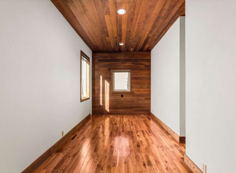 Step into a world of warmth and elegance with this stunning interior space.