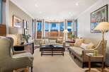 Step into luxury with this beautifully designed living room.