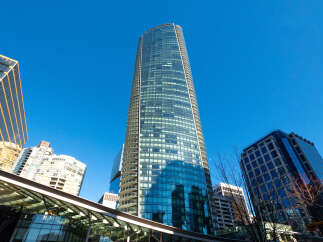This stunning high-rise building offers unparalleled views and luxurious living in the heart of the city.