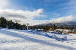 Enjoy the winter wonderland at this stunning ski resort, perfect for both beginners and experienced skiers.