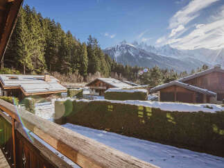 Discover the charm of this stunning mountain chalet, nestled in a picturesque winter wonderland.