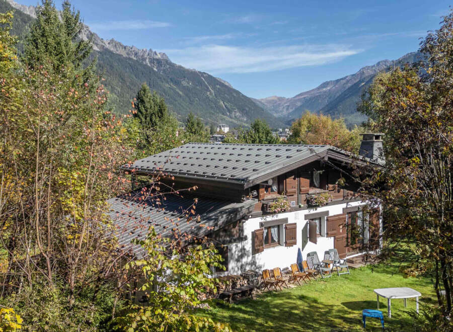 Nestled amidst the stunning mountain scenery, this charming property offers a serene retreat.