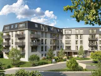 Discover modern living in this stunning apartment complex, featuring spacious balconies and contemporary design.