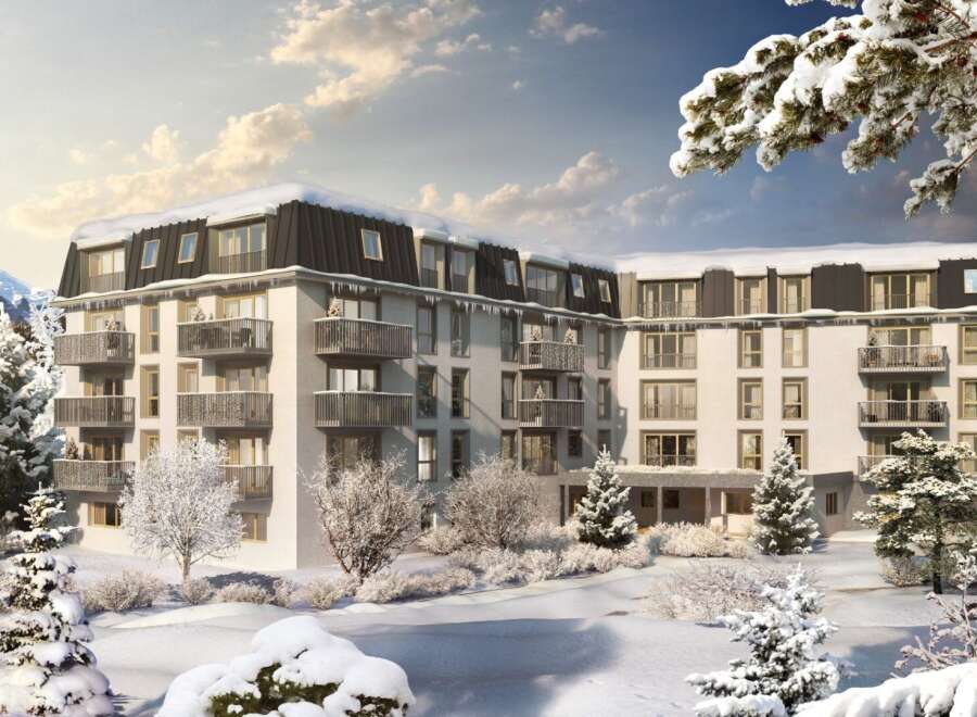 Discover the epitome of winter living in this stunning property, boasting a modern design and breathtaking views.