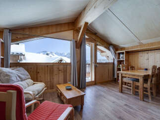 Experience the charm of this cozy ski chalet, perfect for a mountain getaway.
