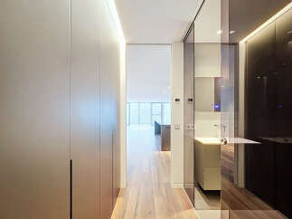 Step into modern luxury with this stunning property, featuring sleek, minimalist design.