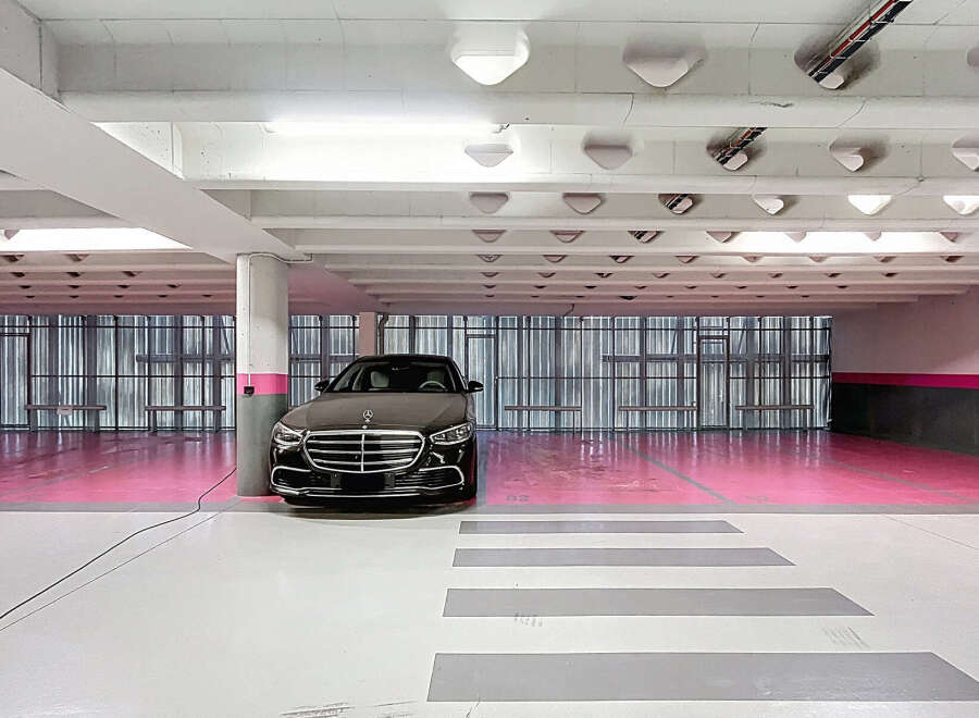 Discover the epitome of urban convenience with this secure parking space.