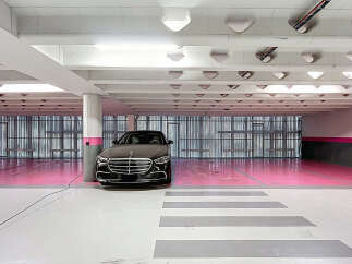 Discover the epitome of urban convenience with this secure parking space.