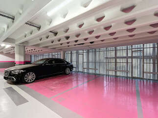 Discover the epitome of urban luxury with this exclusive parking space.