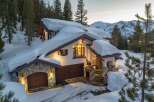 This stunning mountain home offers a perfect blend of luxury and natural beauty.