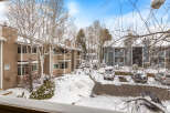 This charming property offers a serene winter escape with its snow-covered surroundings and cozy atmosphere.