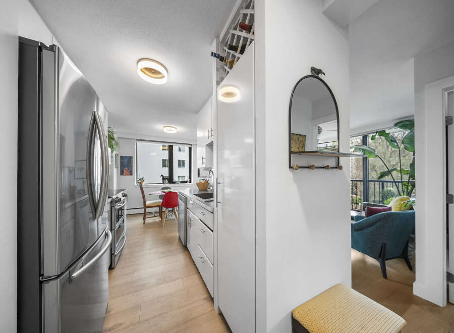 Step into modern elegance with this stunning property! Featuring a sleek, stainless steel refrigerator and a bright, open kitchen, this home is perfect for both cooking and entertaining.
