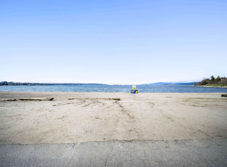 Enjoy stunning waterfront views from this beautiful beach.
