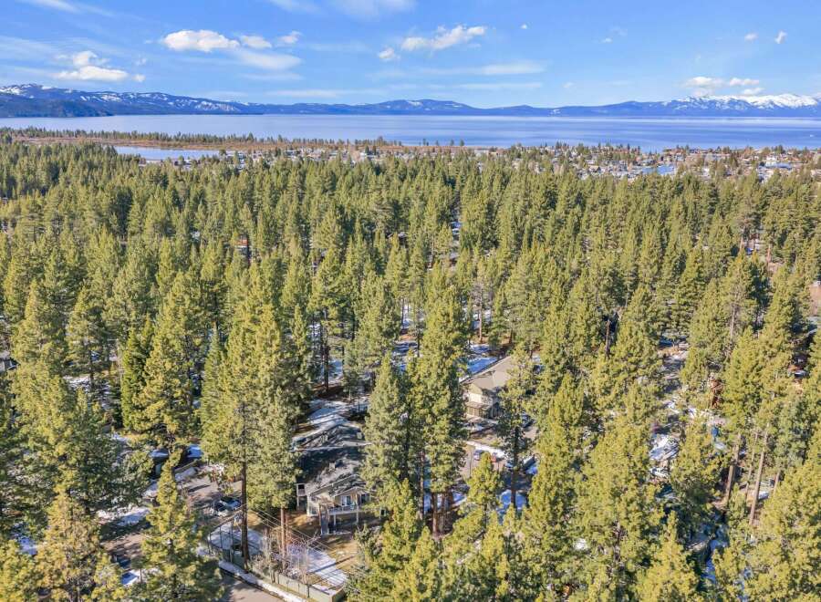Nestled amidst a lush forest, this property offers unparalleled privacy and tranquility.