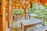 Experience the charm of this stunning wooden chalet, perfect for a tranquil retreat.
