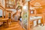 Discover the charm of this stunning wooden chalet, perfect for a cozy retreat.