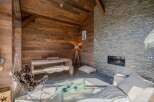 Experience the warmth of this stunning living space, featuring a cozy fireplace and inviting ambiance.