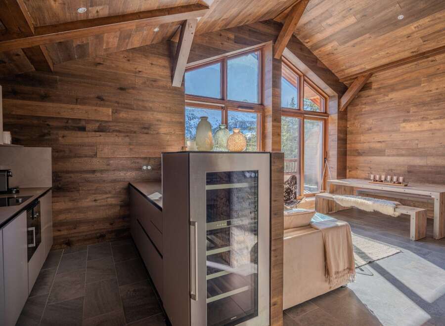 Experience the epitome of rustic elegance in this stunning chalet.