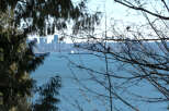 Enjoy stunning views of the city skyline and the tranquil waters from this property.