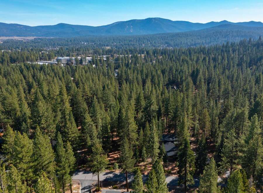 Nestled amidst a lush forest, this property offers unparalleled privacy and tranquility.