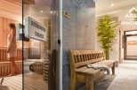 Experience ultimate relaxation in this luxurious property featuring a private sauna.