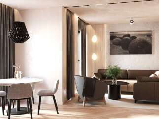 Step into modern elegance with this stunning property, showcasing a harmonious blend of design and comfort.
