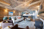 Step into luxury with this stunning property featuring a rustic, yet elegant interior.