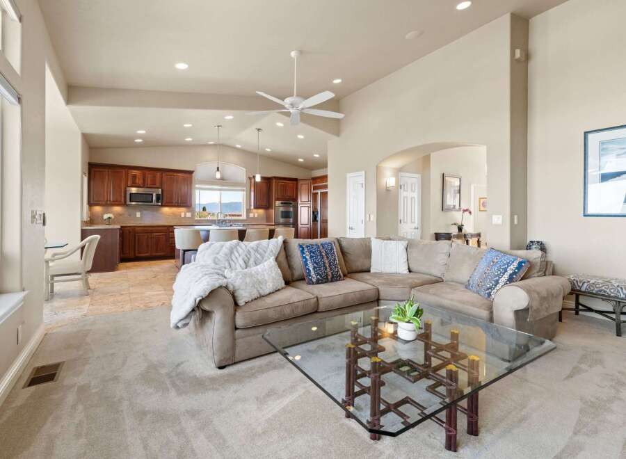 Step into luxury with this stunning property, featuring an open-concept living space perfect for entertaining.