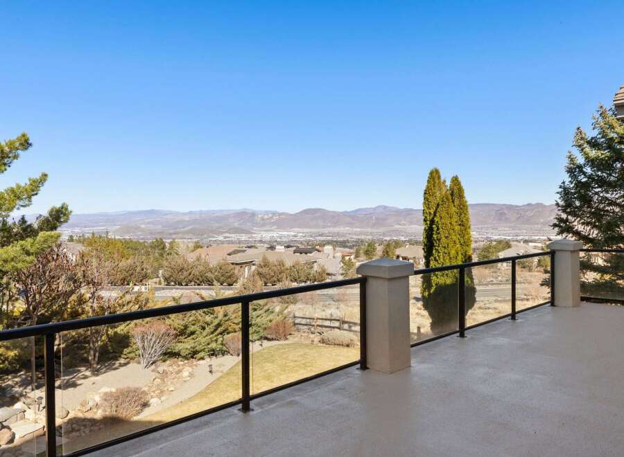Enjoy breathtaking panoramic views from this stunning property.