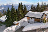 Discover a stunning mountain retreat nestled amidst the breathtaking Swiss Alps.