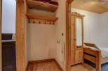 This charming property boasts a cozy interior with a warm, inviting atmosphere.