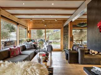 Experience the epitome of rustic luxury in this stunning property.