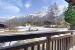 Experience breathtaking mountain views from this charming property.