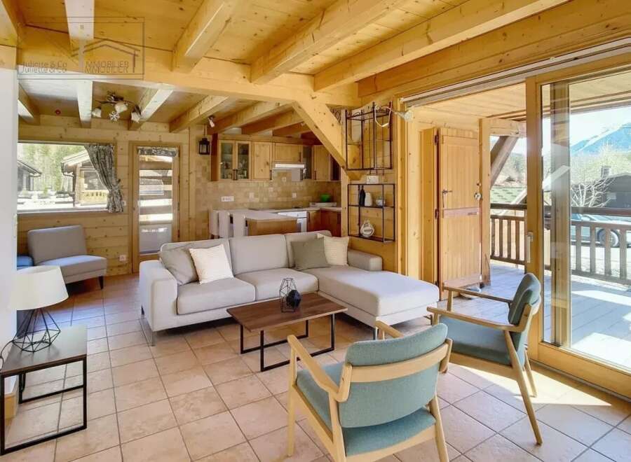 Discover the charm of this stunning wooden chalet, perfect for a cozy retreat.