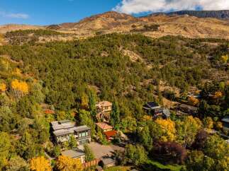 Nestled amidst the stunning natural beauty of the mountains, this property offers a serene escape.