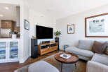 Step into modern elegance with this stunning living space.