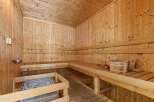 Step into a world of relaxation and rejuvenation with this stunning sauna.