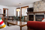 This stunning property boasts a cozy living space, perfect for relaxation and entertaining.