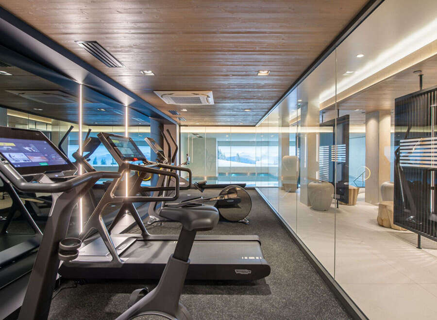 Experience the epitome of luxury living with this state-of-the-art fitness center.