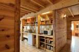 Step into this charming kitchen, a perfect blend of rustic charm and modern convenience.
