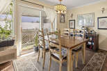 Step into this inviting dining room, perfect for hosting gatherings.