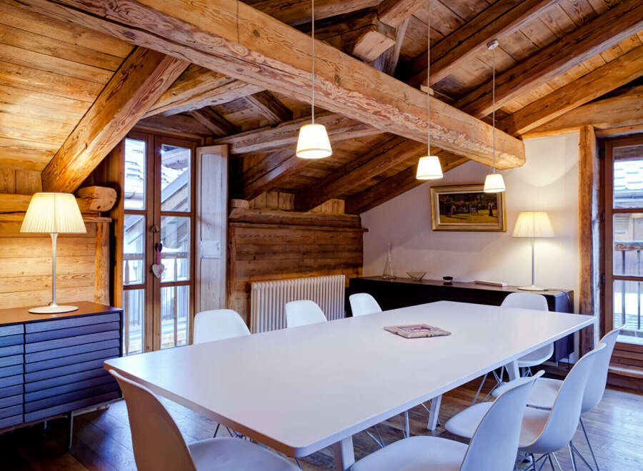 This stunning property boasts a unique blend of rustic charm and modern elegance.
