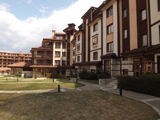 This stunning apartment complex boasts a picturesque setting with beautifully landscaped grounds.