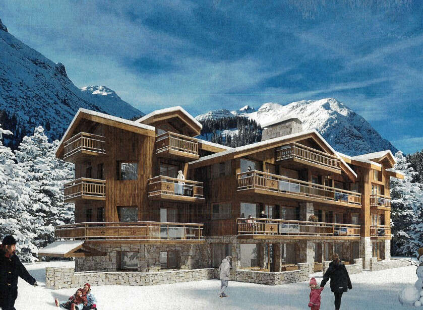 Experience the ultimate in luxury living with this stunning chalet nestled in a picturesque winter wonderland.